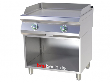 Griddleplatte, 400V, 800 x 730 x 900 mm, 9,0 kW